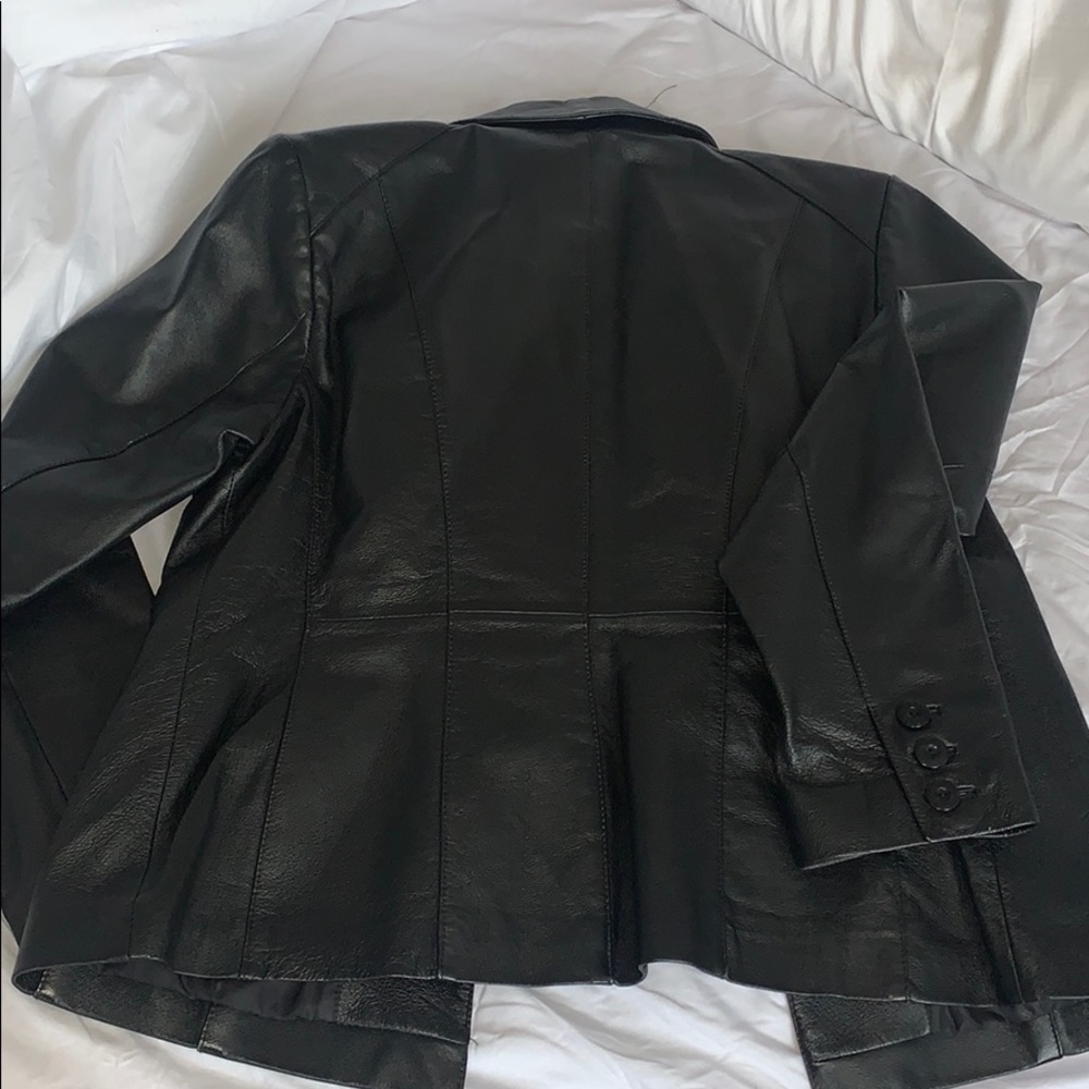 East 5th leather blazer - Picture 4 of 6